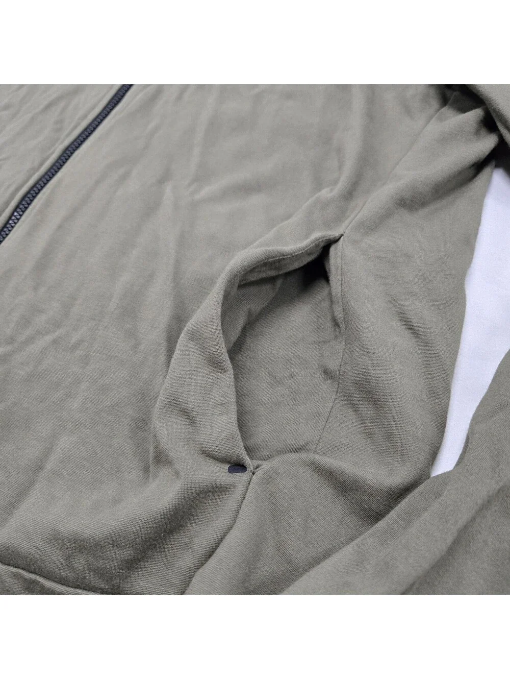 EUC Size XL Nike Sportswear Tech Fleece Hoodie Full-Zip Green Jacket DX0822-222